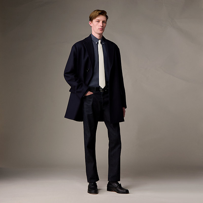 H織りタイ 7 cm 《ファソネ H》 | Hermès - エルメス-公式サイト
